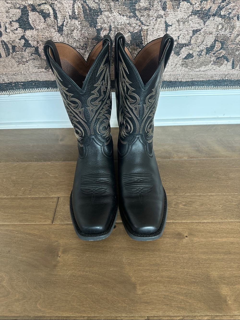 ARIAT MEN'S SPORT HERDSMAN WESTERN PERFORMANCE BOOTS - SQUARE TOE